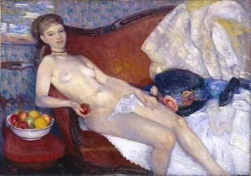 Nu avec pomme